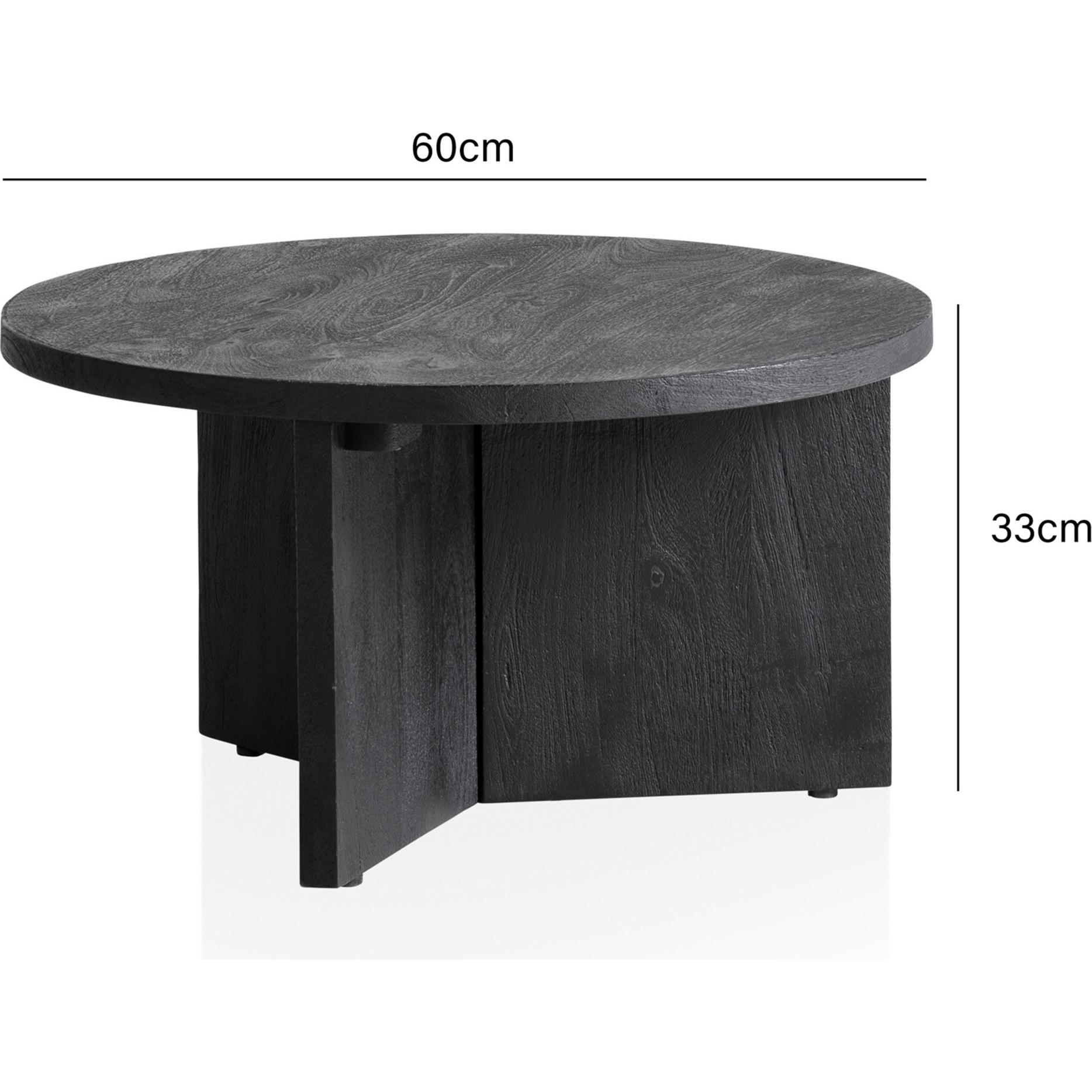 Thumbnail - FineBuy, Couchtisch + Beistelltisch, Caden (60 x 60 x 33 cm)