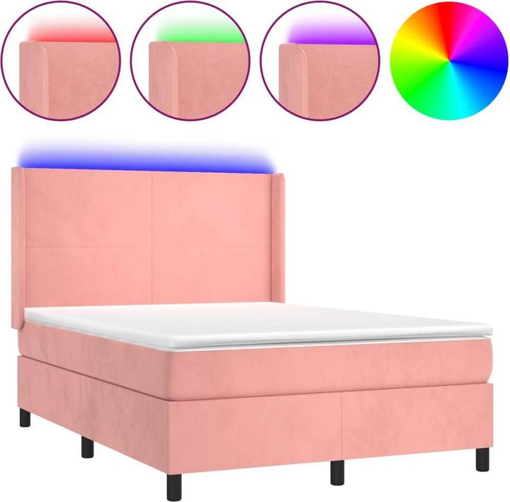 Produktbild vidaXL Boxspringbett (140 x 200 cm)