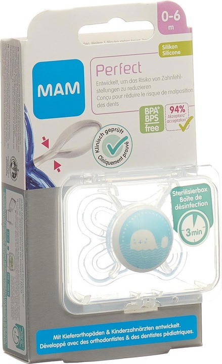 Actual product image MAM Perfect (2 x, up to 6 M.)