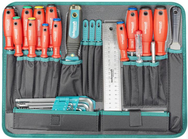 Actual product image technocraft Aluminium tool case Pro Wood 4 (126 pieces)