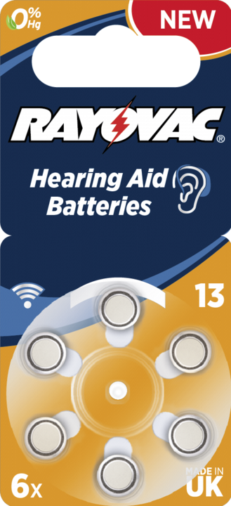 Produktbild Rayovac Acoustic Special 13 (6 Stk., PR48, 310 mAh)