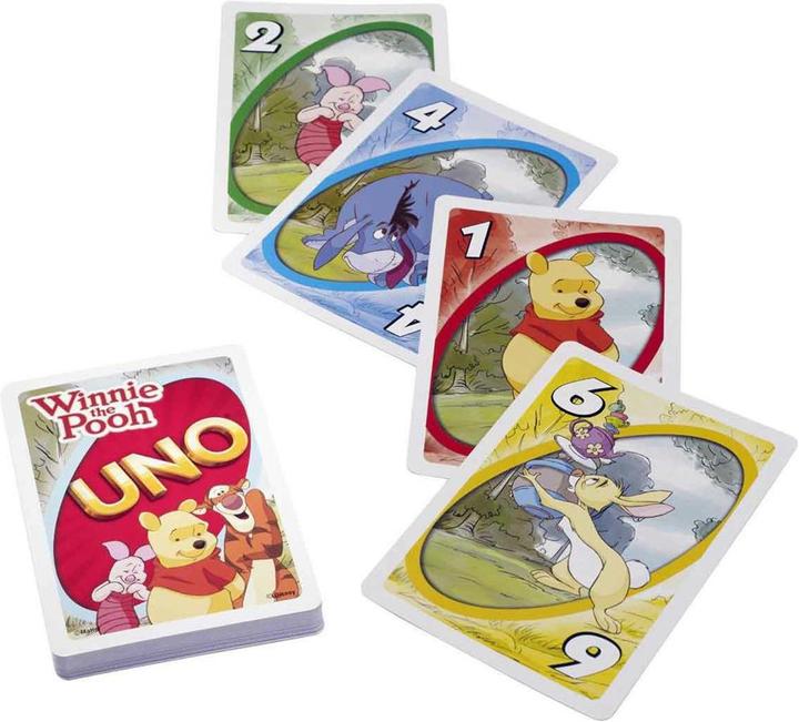 Immagine prodotto Mattel Games UNO Junior con Winnie the Pooh (Tedesco, Francese, Italiano)