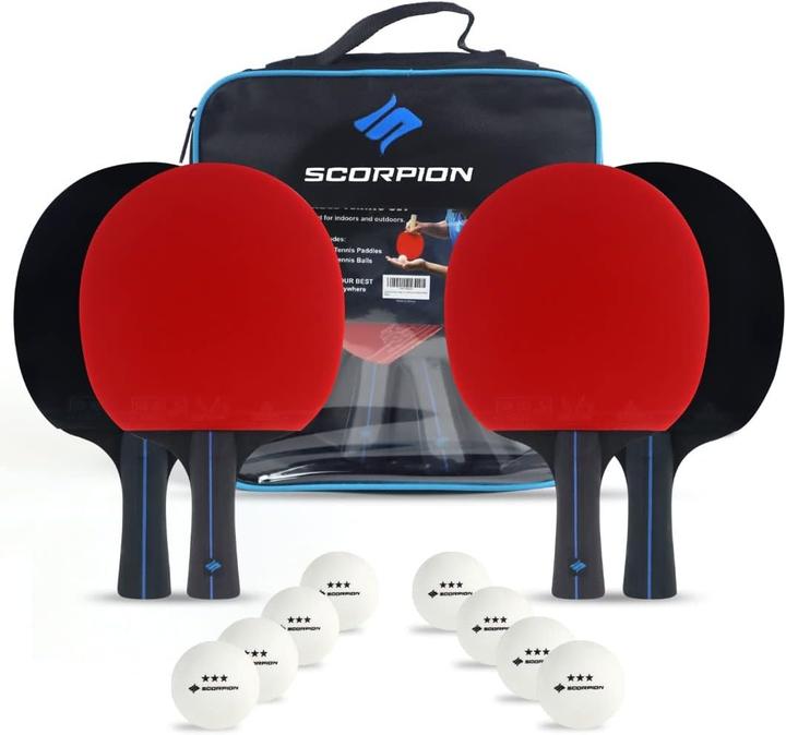 Actual product image Scorpion Table tennis set