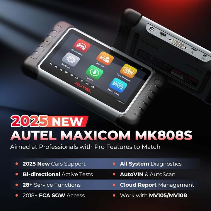 Produktbild Autel Diagnosegerät MaxiCOM MK808S mit 28+ Funktionen