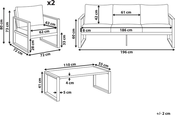 Produktbild Beliani Gelso