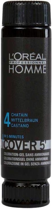 L'Oréal Professionnel Homme Cover 5 (No. 4 Medium-Brown)