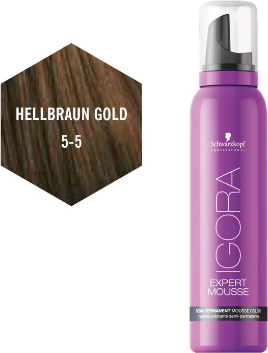 Produktbild Schwarzkopf Professional Igora Expert (5-5 Hellbraun Gold)