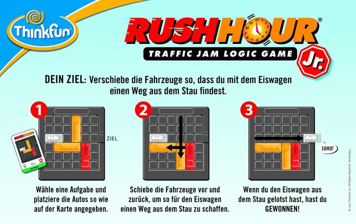Actual product image Thinkfun Rush Hour Junior (German)
