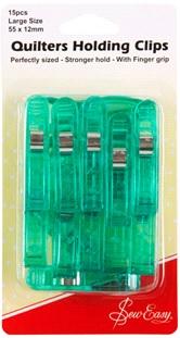 Produktbild Sew Easy Stoffclips large, grün