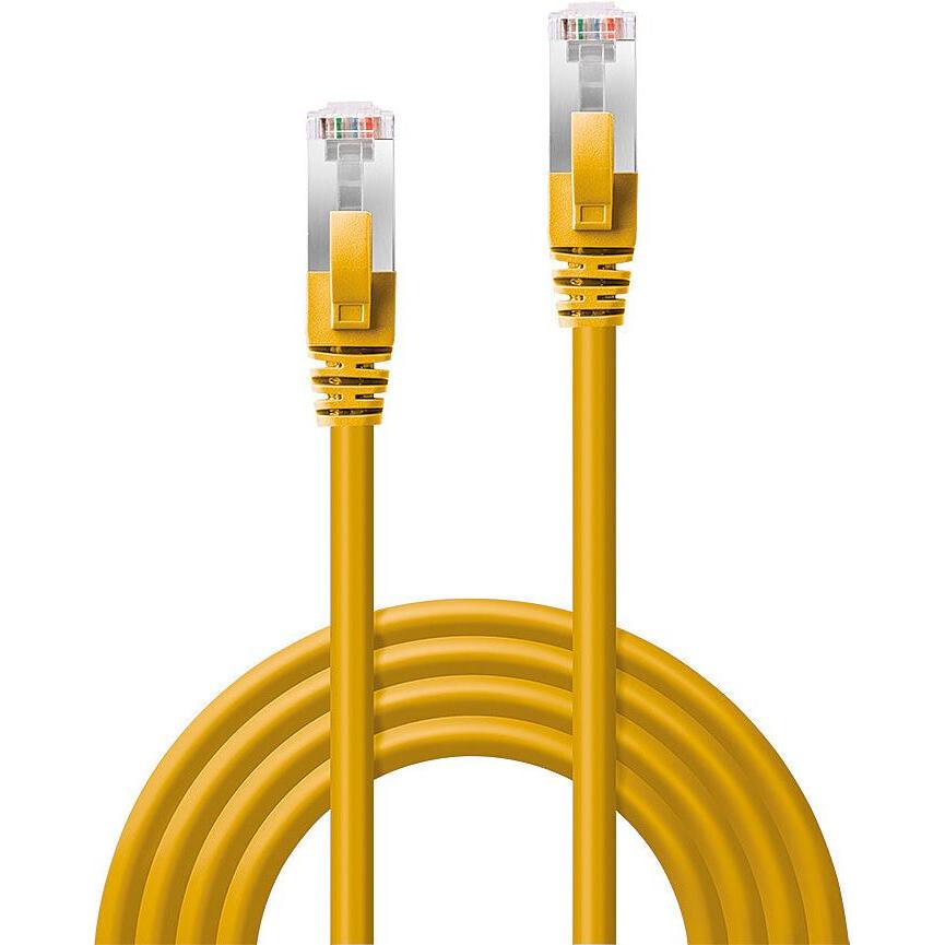 Thumbnail - Lindy 30m Cat.6A S/FTP LSZH Netzwerkkabel Gelb (S/FTP, CAT6a, 30 m), Netzwerkkabel