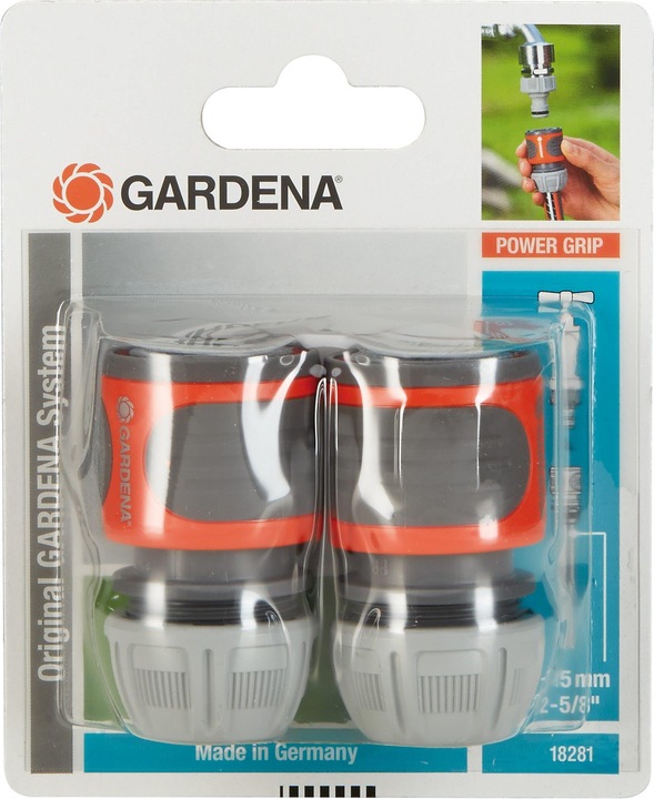 Immagine prodotto Gardena Set di raccordi per tubi flessibili (Aggancio, Adattatore componente, 15 mm)