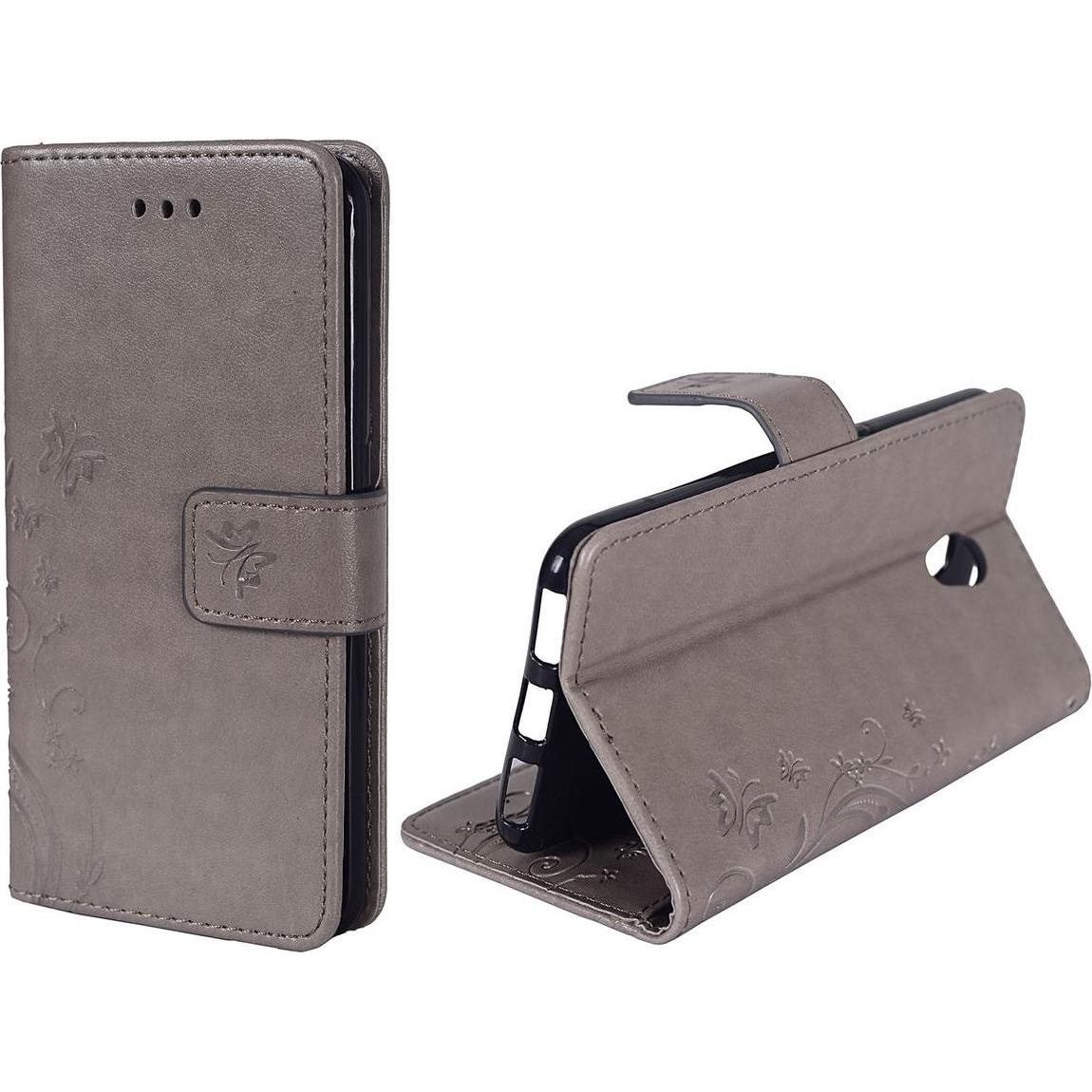 König Design Schutz Handy Hülle für ZTE Blade V7 Case Cover Tasche Wallet Etui Handyhülle Neu (ZTE Blade V7), Smartphone...