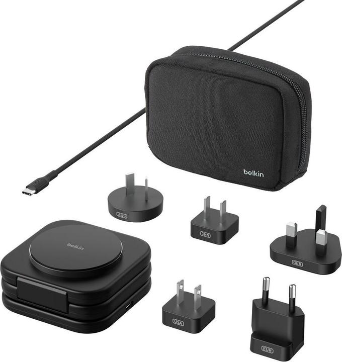 Produktbild Belkin BoostCharge Pro 3-in-1 Qi2 Ladestation (15 W)