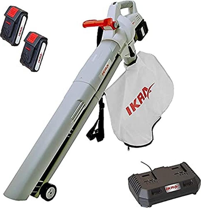 Actual product image Ikra Battery leaf vacuum ICBV 2/20 Battery 40V 2 x 20V (Rechargeable battery operated, Leaf blower, Leaf vacuums)