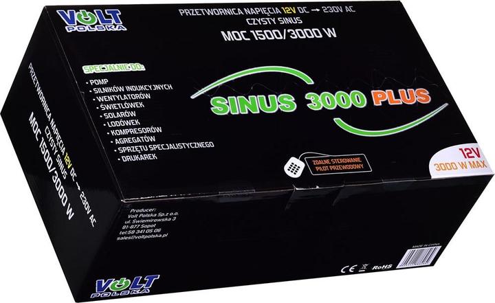 Immagine prodotto Volt Polska Przetwornica napiecia SINUS PLUS 3000 12/230V+pilota