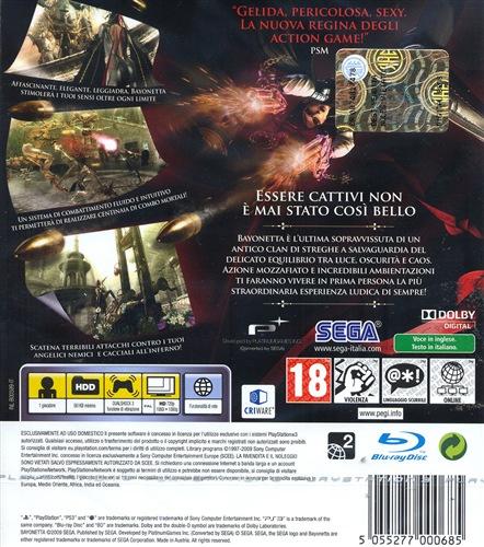 Image du produit Sega Bayonetta (PS3)