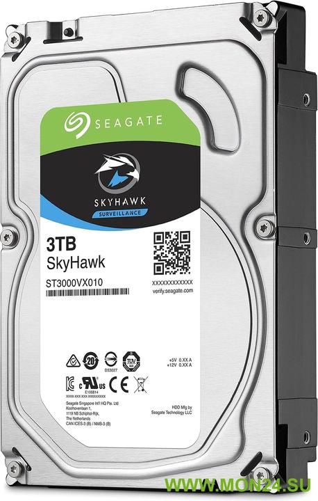 Actual product image Seagate SkyHawk (3 TB, 3.5", CMR)