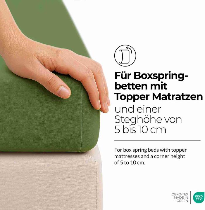 Produktbild Etérea Comfort Jersey Topper (180 x 200 cm, 200 x 200 cm)