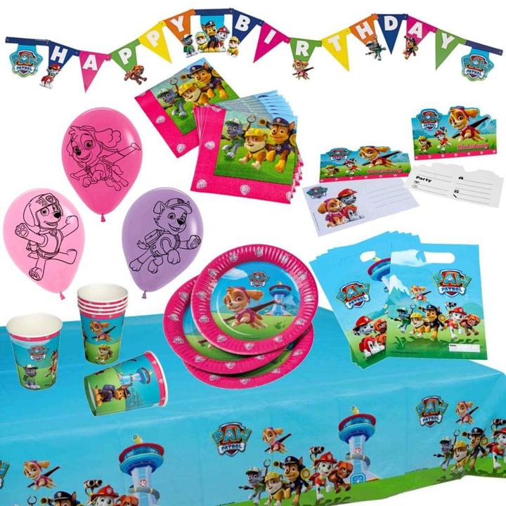 Produktbild Tib Party-Set Paw Patrol Girls (51 Stück)