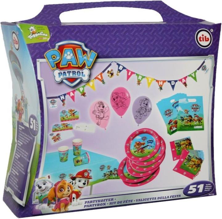 Produktbild Tib Party-Set Paw Patrol Girls (51 Stück)