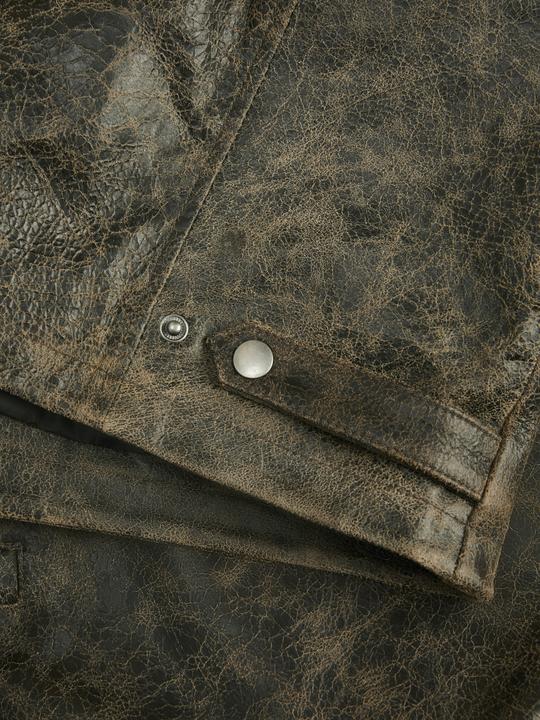 Actual product image Jack & Jones Leather Jacket (S)
