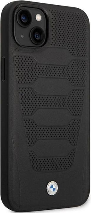 Image du produit BMW Étui BMHCP14S22RPSK iPhone 14 6,1" czarny/black Motif sièges en cuir (Apple iPhone 14)