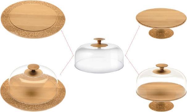 Produktbild Alessi Haube mit Holzknauf