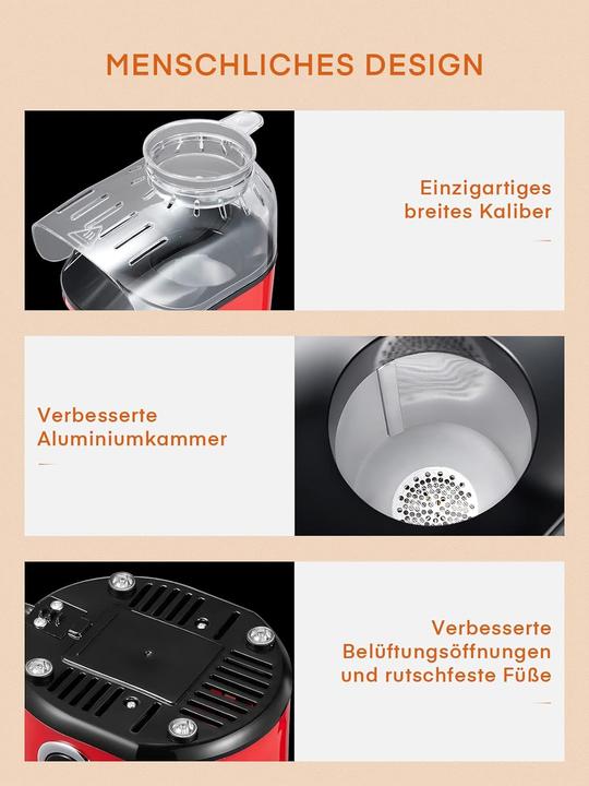 Produktbild Fohere Popcornmaschine 1400W