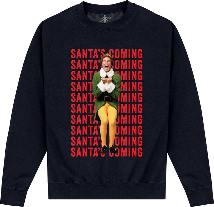 Produktbild Elf Santas Coming Sweatshirt (4XL)