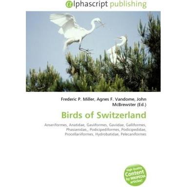 Birds of Switzerland, Fachbücher