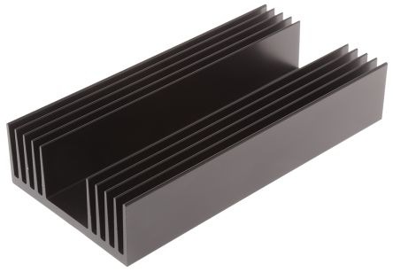 Immagine prodotto Rs Pro Dissipatore di calore per alluminio universale rettangolare 0,5°C/W, 250mm x 125mm x 50mm