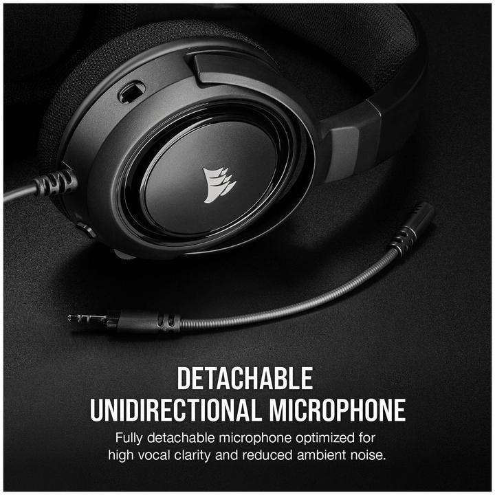 Image du produit Corsair HS35 Carbon Black Stereo-PC (Filaire)