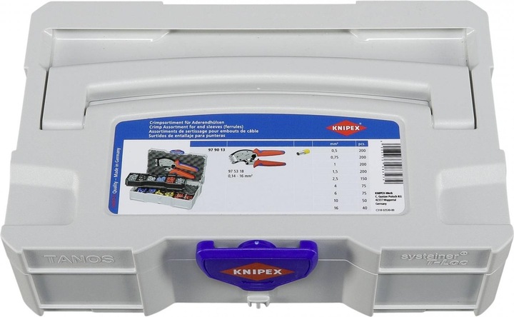 Image du produit Knipex Assortiment de sertissages (265 mm)