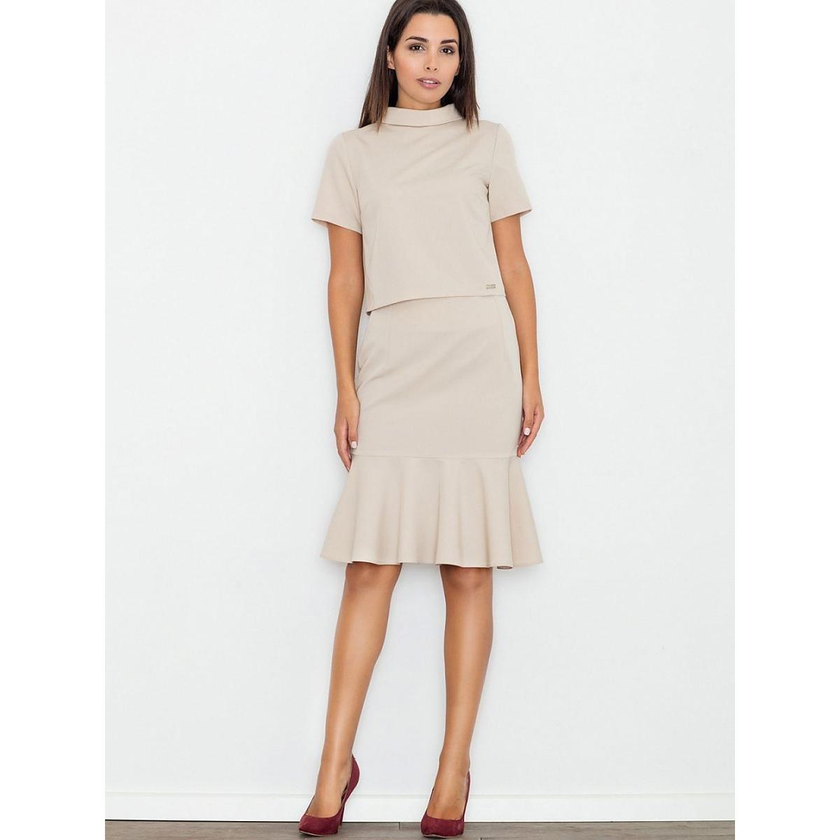 Figl, Damen, Röcke, Rock, Beige, (S)
