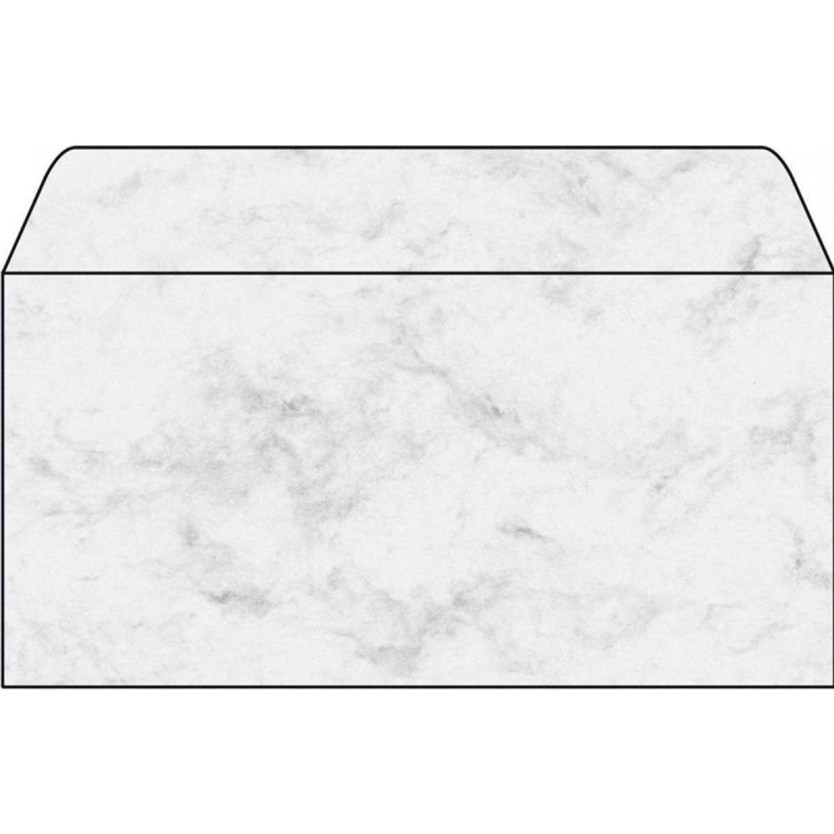 Sigel, Briefumschlag, Umschlag (DIN lang (11 x 22 cm), 50 x)