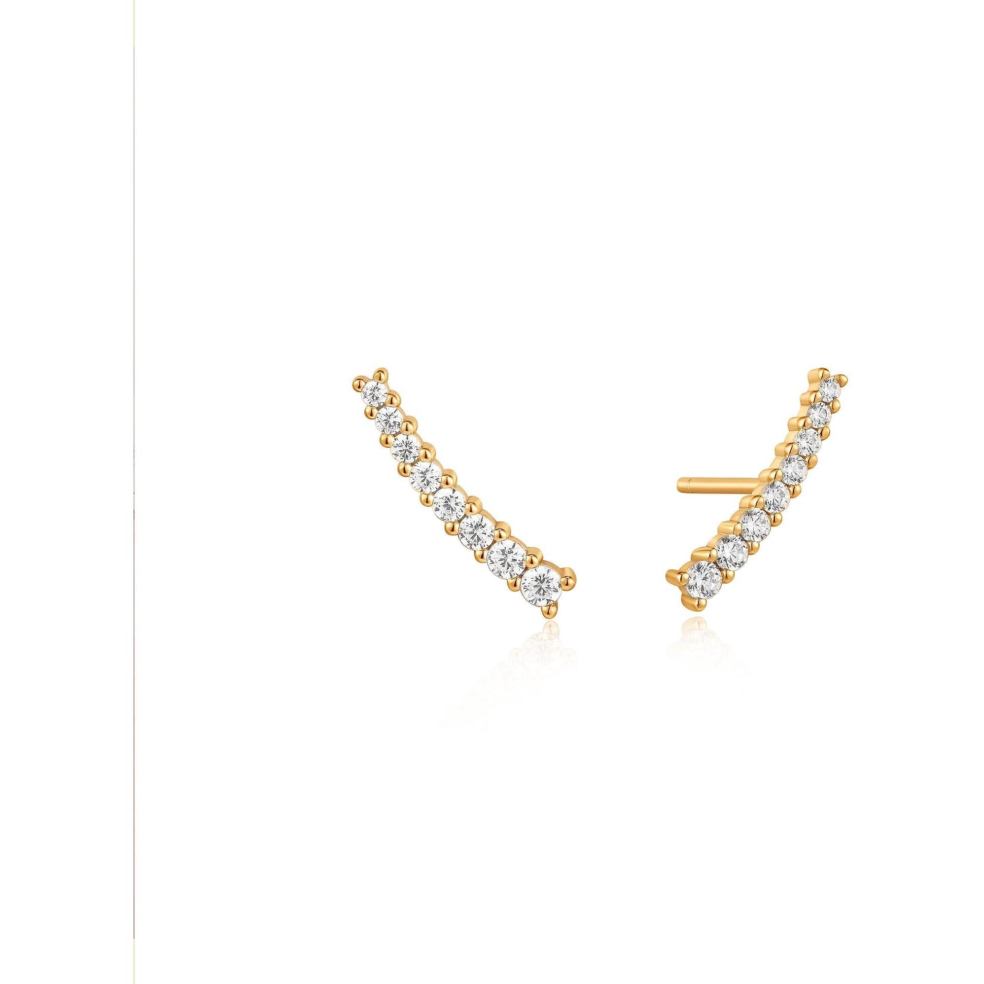 Ania Haie, Ohrringe, Ohrstecker Glam Crawler Stud 925 Sterling Silber, (925er Silber)