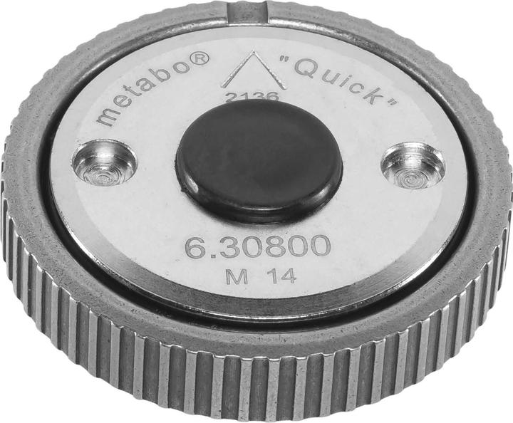 Produktbild Metabo Quick-Spannmutter M 14. für alle Winkelschleifer