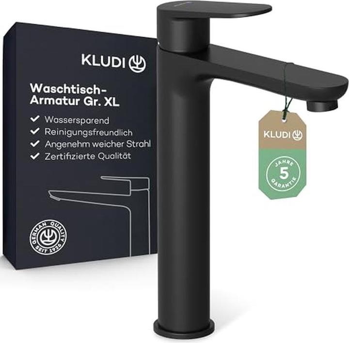 Kludi X1 Waschtischarmatur, Grösse XL, ohne Ablaufgarnitur