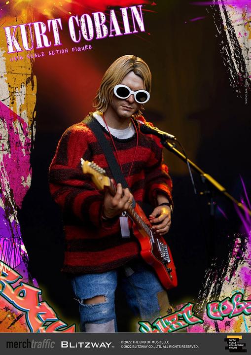 Produktbild Blitzway Kurt Cobain figurine 1/6 On Stage 31 cm