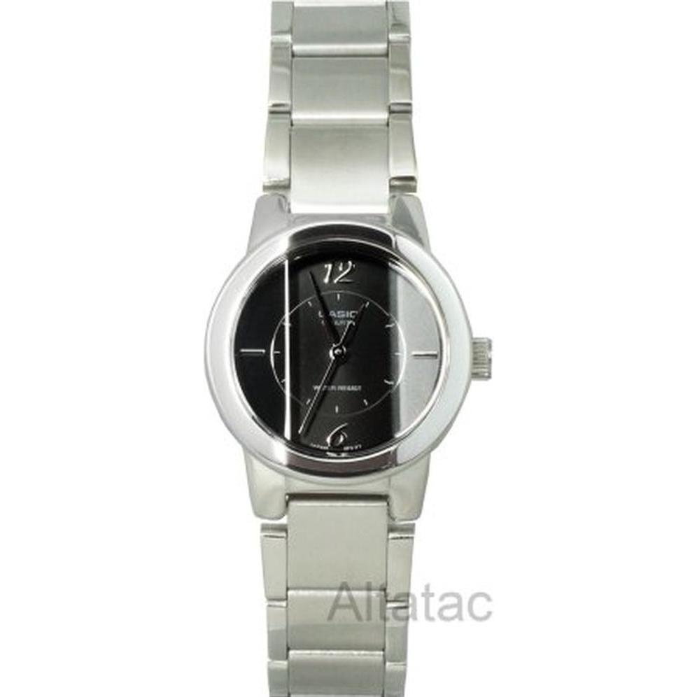 Casio Donna Argento Orologio Da Polso, Accattivante Analogico Al Quarzo, (Orologio Da Polso Analogico)