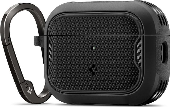 Actual product image Spigen - Core Armor - Apple AirPods Pro 3 - Matte Black (Headphone sleeve)