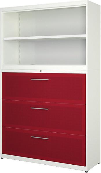 Produktbild Mauser Schrankkombination mit Hängeregistraturschüben (120 x 43 x 195.5 cm)