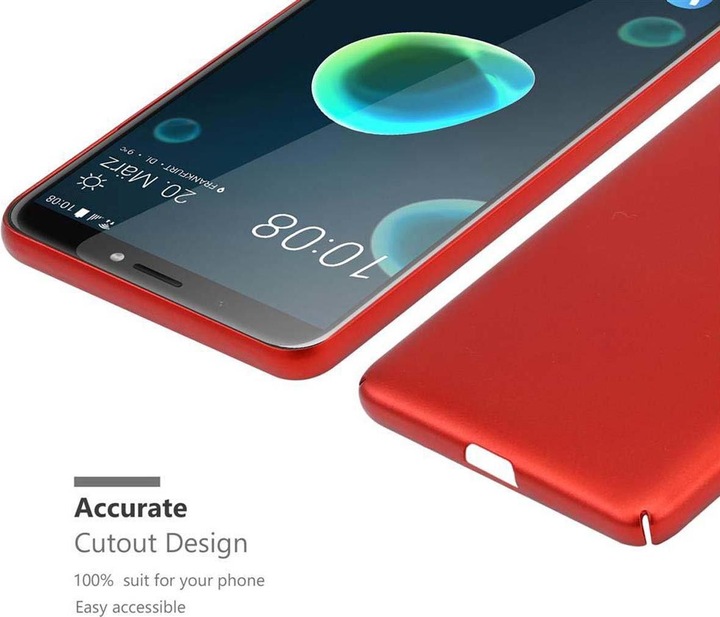 Produktbild Cadorabo Hard Cover Matt Metall Cover (HTC Desire 12+)