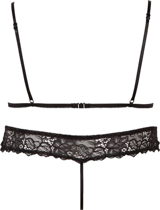 Produktbild Abierta Fina Schmuck-BH und String (M)