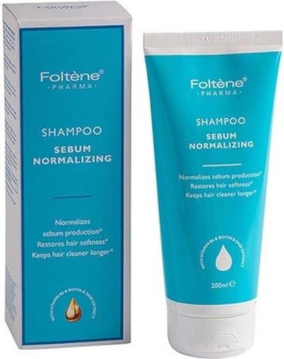 Produktbild Foltene Pharma Sebum Normalizing Shampoo 200ml (200 ml, Flüssiges Shampoo)