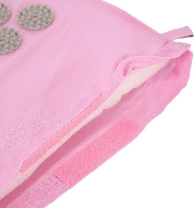 Actual product image HMS Massage acupressure mat and cushion set Premium AKM04 pink (20 mm)