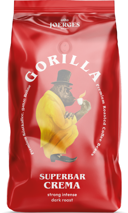 Immagine prodotto Gorilla Kaffee Gorilla Superbar Crema (1000 g, Arrosto scuro)