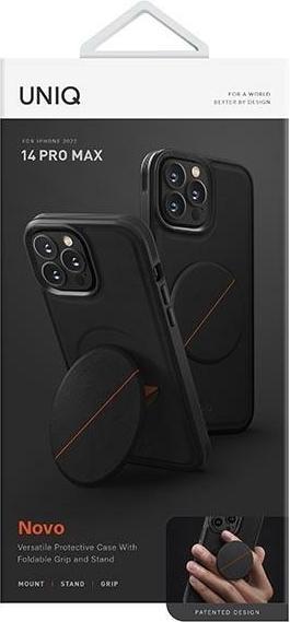 Produktbild Uniq etui Novo iPhone 14 Pro Max 6,7" czarny/midnight black (Apple iPhone 14 Pro Max)