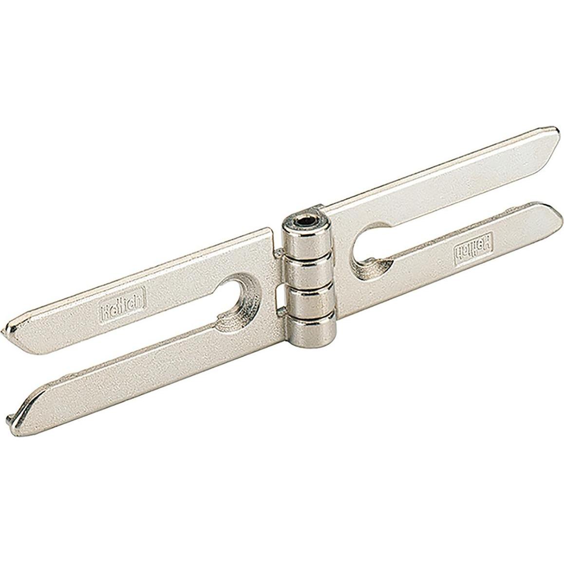 Hettich, Baubeschläge + Holzverbinder, Gelenkverbinder VB 90 Zink (Eckverbinder, 1 Stk.)