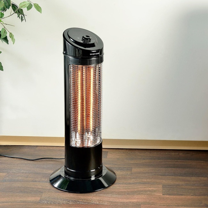 Actual product image Sichler Infrared radiator column with oscillation (1.20 W)